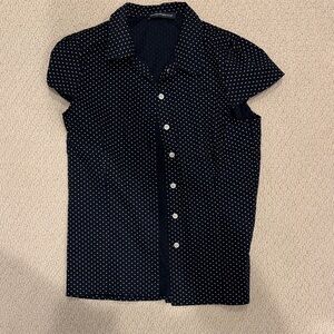 Brandy Melville Polka Dot Shirt